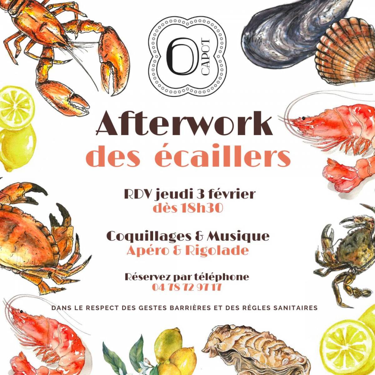 AFTERWORK DES ECAILLERS