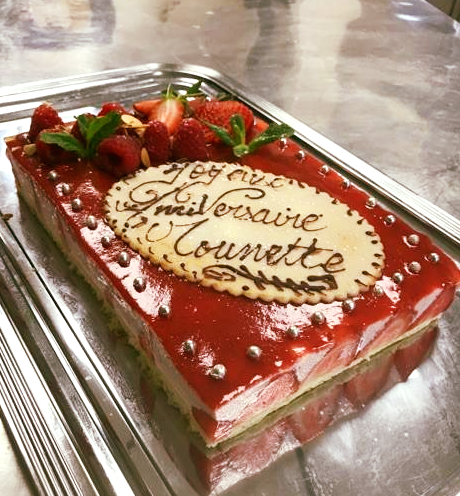 anniversaire pour un groupe dans un restaurant