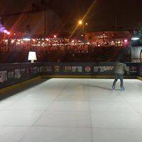 Patinoire sur notre terrasse à Caluire